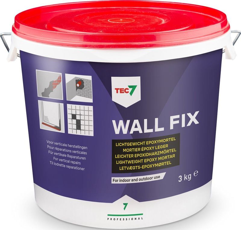 Tec7 - Wall Fix - Plamuur - Donker Zandkleurig - 3kg