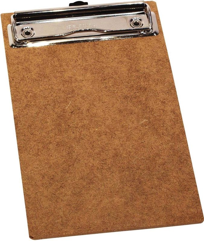 Klemplaat voor ft A6 (18,5 x 10,5 cm)