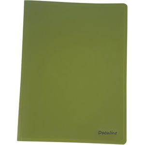 Bronyl showalbum Nature ft A4,, uit PP, 50 tassen, kaki groen