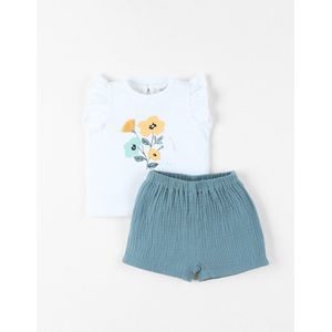 T-shirt - Groen - Katoen