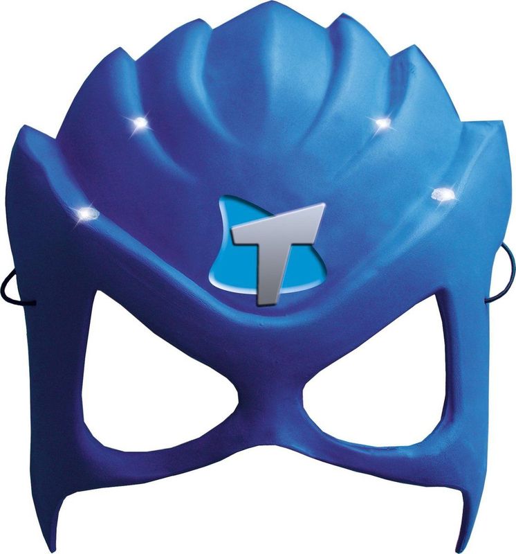 Mega Mindy - Mega Toby - Verkleedmasker - Blauw - 100% EVA-Foam
