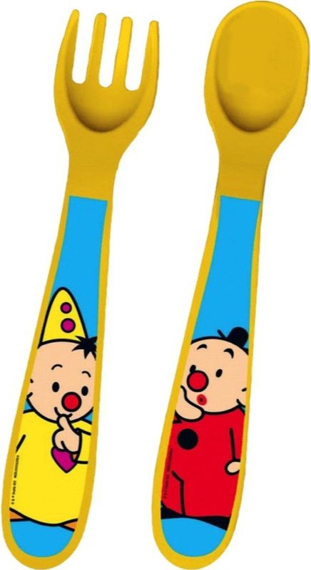 Bumba - Bestekset - Vork en Lepel - Multikleur - Kunststof