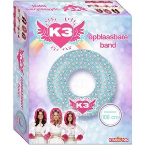 K3 - Zwemband - Opblaasbare band met veiligheidsventiel en herstelkit