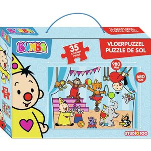 Bumba mega vloerpuzzel - circus - 35 stukken