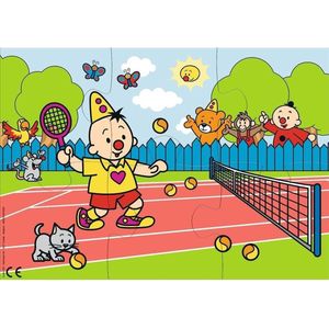 Studio 100 Legpuzzel Bumba Tennis 34 Cm Karton Blauw 6 Stuks