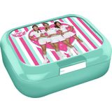 Studio 100 - K3 Broodtrommel - Turquoise/Roze - Kunststof