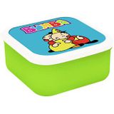 Bumba lunchbox - 3 bewaardozen - blauw / groen / geel