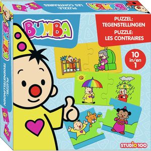 Bumba puzzel 10 in 1 - tegenstellingen - 10 puzzels van 2 stuks