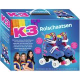K3 rolschaatsen maat 30/33 - regenboog - met verstelbare schoen
