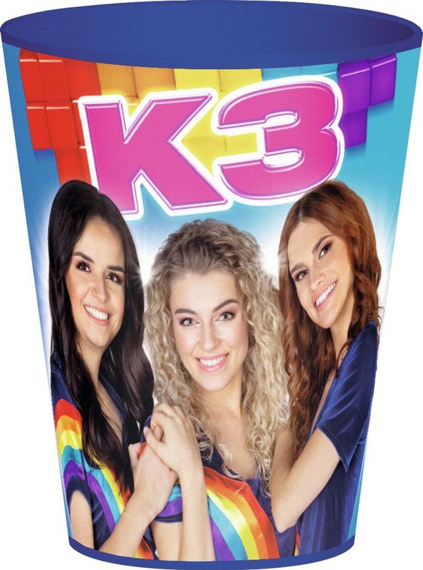 K3 - Beker - Donkerblauw - Kunststof