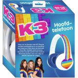 K3 koptelefoon - hoofdtelefoon regenboog - begrensd op 85 dB
