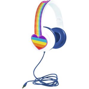 K3 koptelefoon - hoofdtelefoon regenboog - begrensd op 85 dB