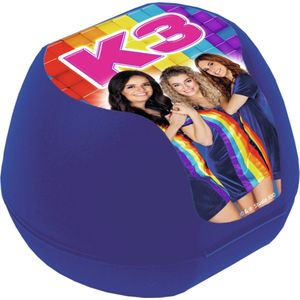 K3 - Fruitdoosje - Blauw - Duurzaam Ontwerp - Handig Klepdeksel