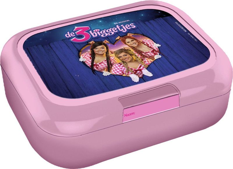 K3 - Koekendoos - Roze - Kunststof - 420 ml