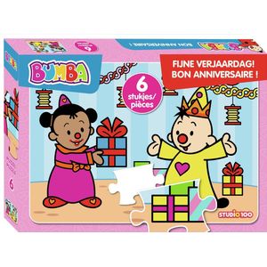 Bumba - Puzzel - 6 stukjes - Fijne verjaardag !