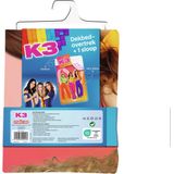 K3 - Dekbedovertrek - Katoen - Tweezijdig Gebruik - 140x200cm