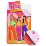 K3 - Dekbedovertrek - Katoen - Tweezijdig Gebruik - 140x200cm