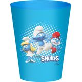 Studio 100 - De Smurfen Beker - Mokken - Multicolor - Vaatwasbestendig - Inhoud 300ml