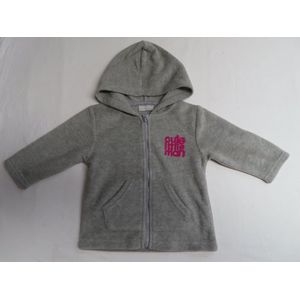 Wiplala - Gilet - Jongen - Grijst - Cute little man - 18 maand 86