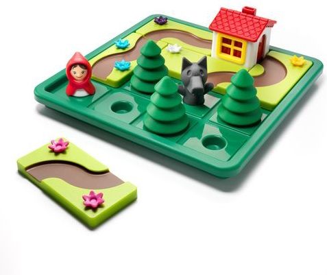 SmartGames - Roodkapje - Educatief Denkspel - Rood - 48 Uitdagingen