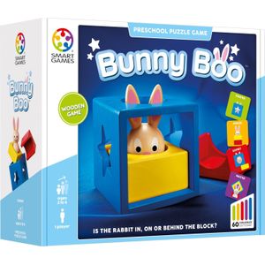Smart Games - Bunny Boo - Denkspel - Hout - Educatief - 60 Opdrachten