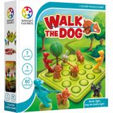 Smart Games - Lopen met de hond, puzzelspel met 80 uitdagingen, 7 jaar en ouder