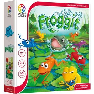 Smart Games - Froggit - Bordspel - Multi-level - 2-6 Spelers - 6 Jaar en Ouder