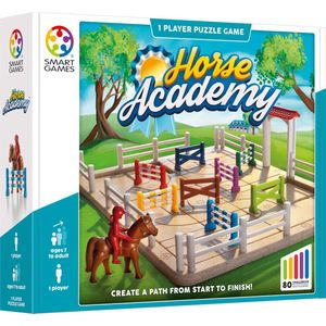 SmartGames - Horse Academy - Denkspel - Paarden - Springparcours - Manège