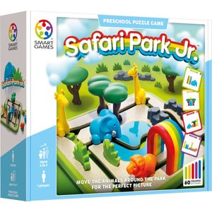 Smart Games - Safari Park Junior - Denkspel - Spel voor Kinderen - 60 Uitdagingen
