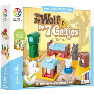 De Wolf en de 7 Geitjes Deluxe (van 3 tot 7 jaar)  Denkspel  SmartGames​