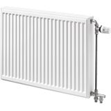 Henrad Compact All In paneelradiator 40x120cm type 22 1494watt 4 aansluitingen Staal Wit Glans 0113042212