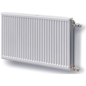 Stelrad Hygiene paneelradiator 90x60cm type 10 526watt 4 aansluitingen Staal Wit glans 204091006