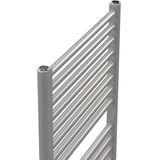 Stelrad Dahlia handdoekradiator 118x49.5cm 541watt 4 aansluitingen Staal Wit glans 01840004