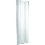 Paneelradiator henrad alto 180x70 cm 2772 watt type 22 staal glans wit