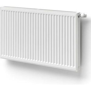 Stelrad Novello ECO paneelradiator 40x180cm type 22 2111watt 4 aansluitingen Staal Wit glans 0292042218