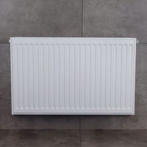 Stelrad Novello 8 ventielradiator type 22 met 8 aansluitingen 400x800mm 996W wit (Stelrad)