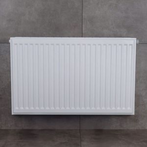 Stelrad Novello 8 Horizontale Ventielradiator Met 8 Aansluitingen H400xT33xB800mm 1369 Watt Wit