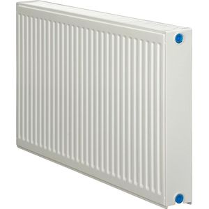 Stelrad Novello 8 paneelradiator 40x200cm type 33 3422watt 8 aansluitingen Staal Wit glans 662043320