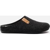 Basicz - Pantoffels - Grijs - Vilt - Instappers