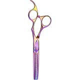 Olivia Garden SilkCut Rainbow Modellierschere 6""
