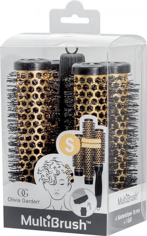 Olivia Garden Pakket Multibrush One Size Kit S 4x26mm