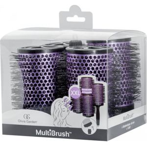 Olivia Garden - Multibrush One Size Kit XXL - 4x66mm - Antistatisch