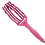 Olivia Garden - Fingerbrush Combo - Haarborstel - Hot Pink - 100% Everzwijnhaar