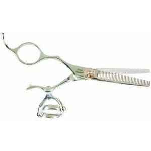 Olivia Garden Tondeuse schaar SwivelCut effileerschaar, linkshandig, 35 tanden Japan
