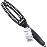 Olivia Garden - Fingerbrush - Haarborstel - Antistatisch - Zwart