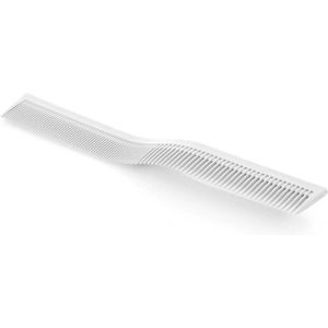 Curve-O Kam Specialist Combs Right-Handed Flexible Cutting Comb White