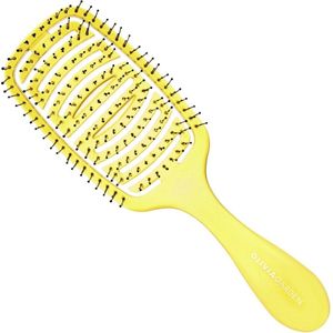 Olivia Garden - PRIDE iDetangle Brush - Geel - Haarborstel