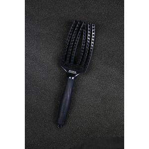 Olivia Garden Fingerbrush Midnight Desert platte haarborstel odstín Saphire 27 cm