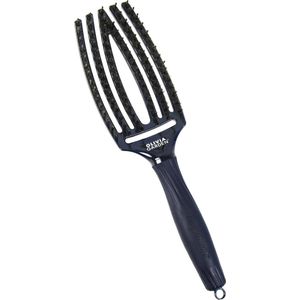 Olivia Garden Fingerbrush Midnight Desert Black Onyx Medium