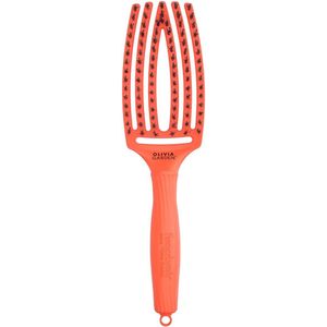 Olivia Garden FingerBrush Boar & Nylon Orange Dream